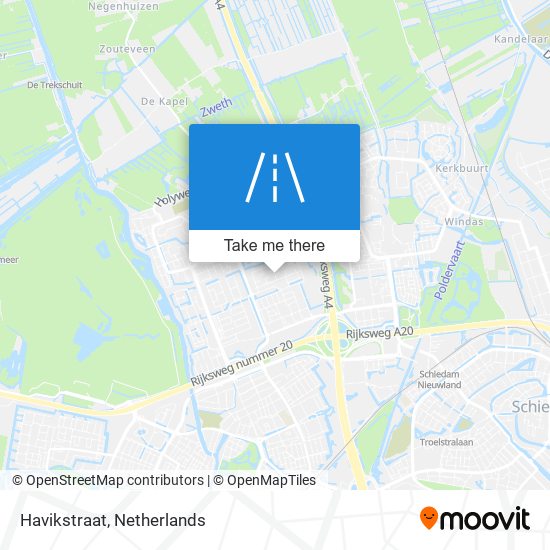 Havikstraat map