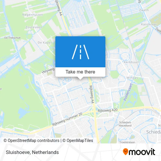 Sluishoeve map