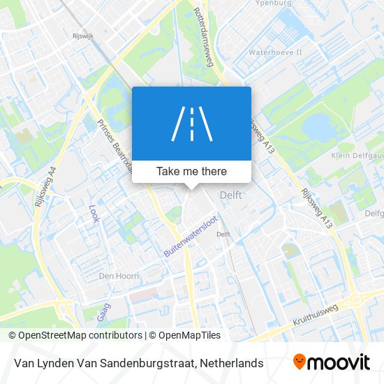 Van Lynden Van Sandenburgstraat map