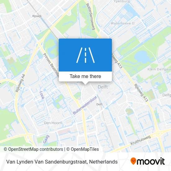 Van Lynden Van Sandenburgstraat map