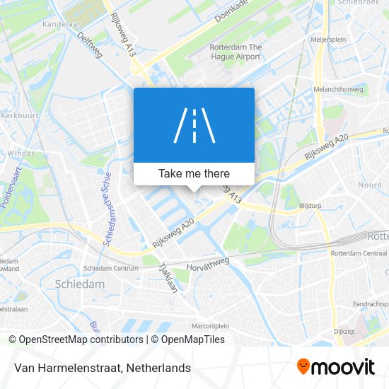 Van Harmelenstraat map