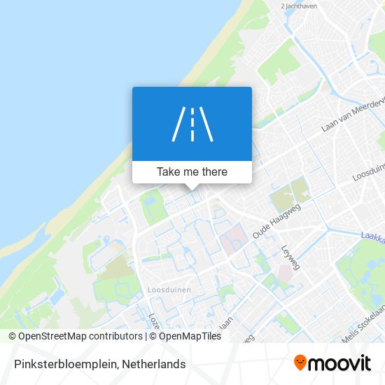 Pinksterbloemplein map