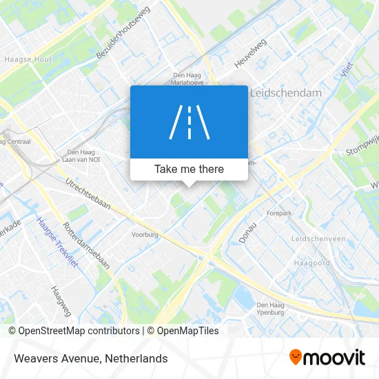 Weverslaan map