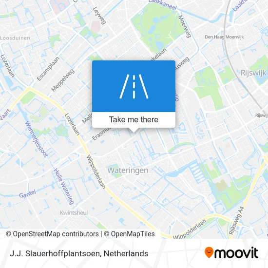 J.J. Slauerhoffplantsoen Karte