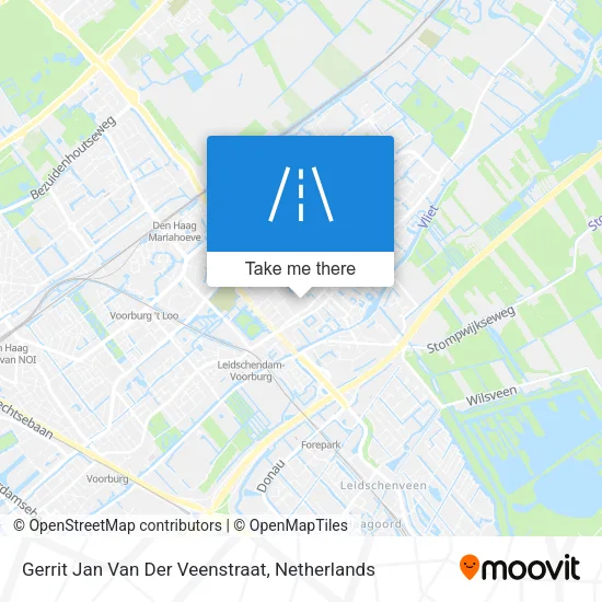 Gerrit Jan Van Der Veenstraat map