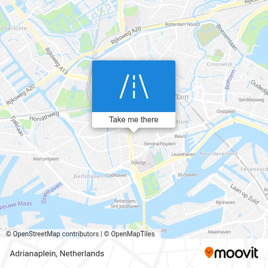 Adrianaplein map