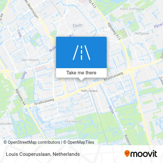 Louis Couperuslaan map