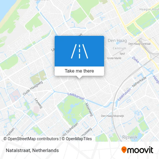 Natalstraat map