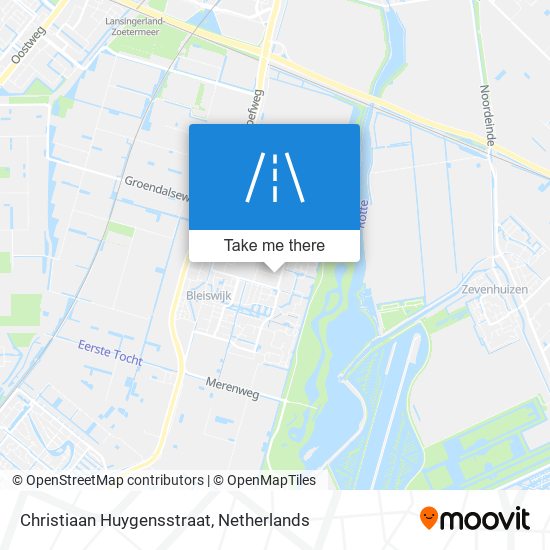 Christiaan Huygensstraat map