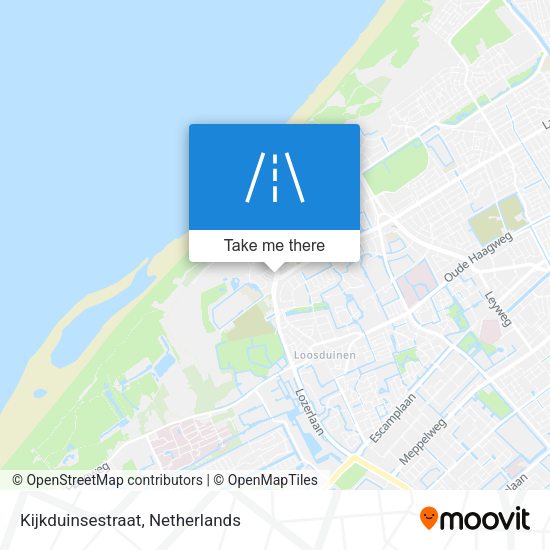 Kijkduinsestraat map