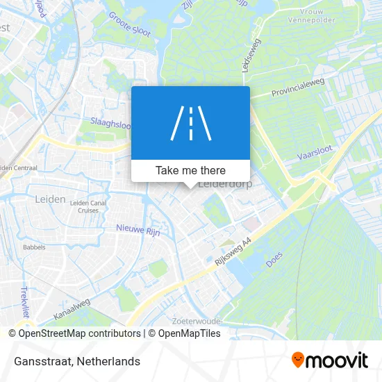 Gansstraat map