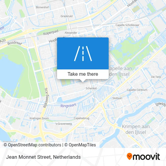 Jean Monnetstraat map