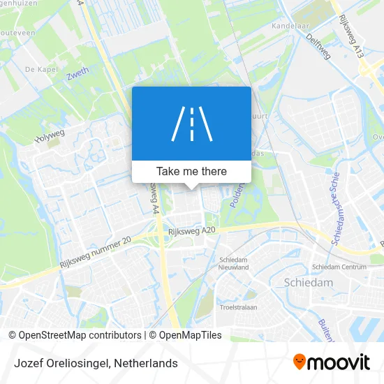 Jozef Oreliosingel map