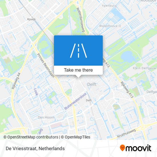 De Vriesstraat Karte