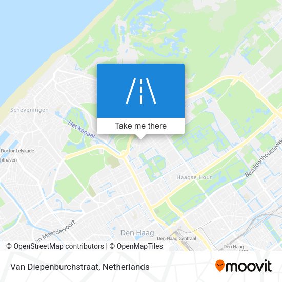 Van Diepenburchstraat map