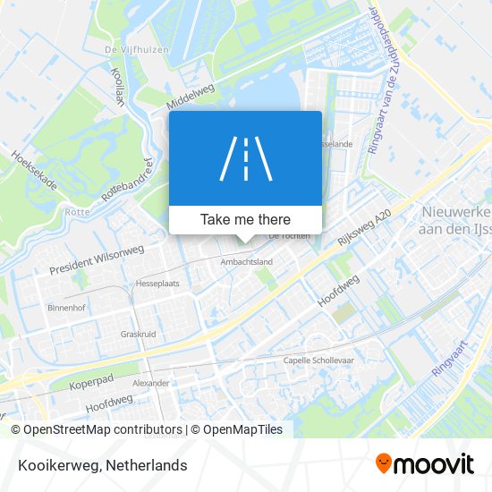 Kooikerweg map