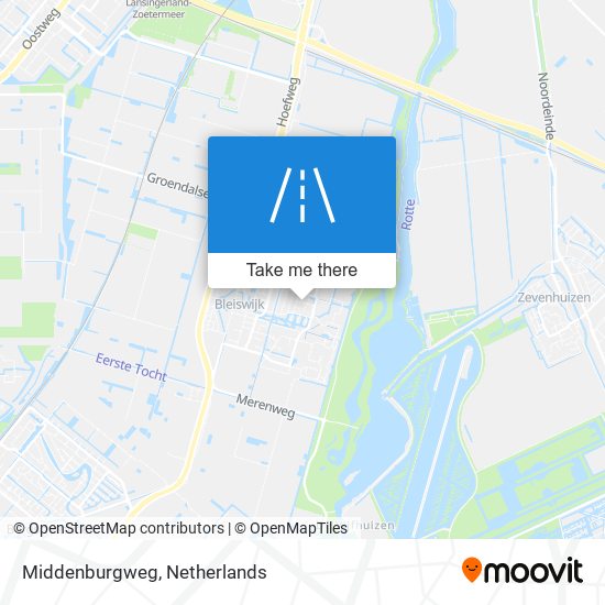 Middenburgweg map