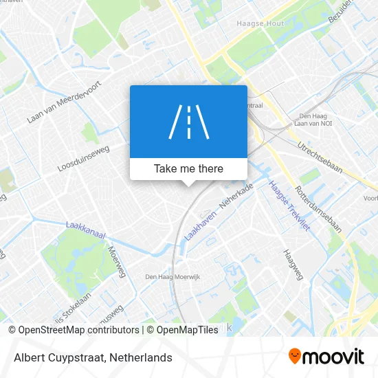 Albert Cuypstraat map