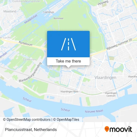 Planciusstraat map