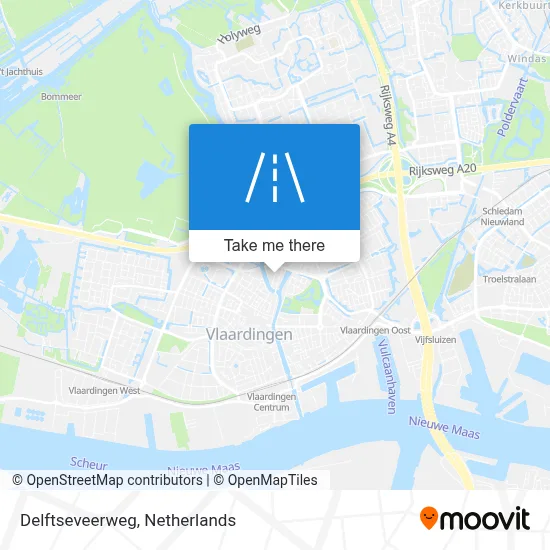 Delftseveerweg map