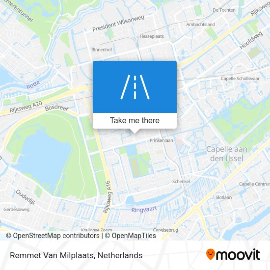 Remmet Van Milplaats Karte