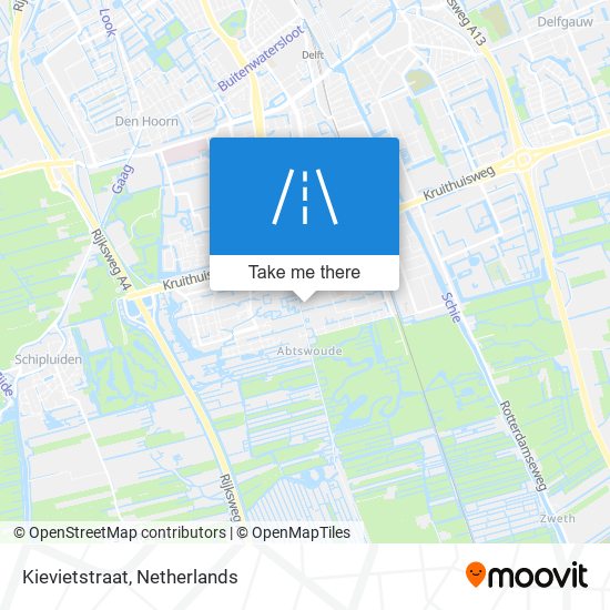 Kievietstraat Karte