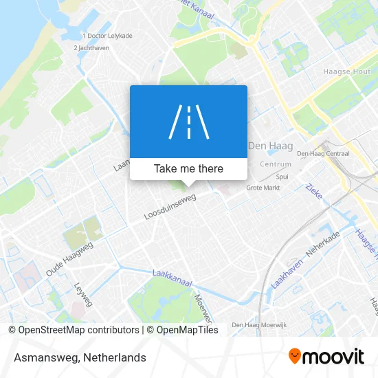 Asmansweg map