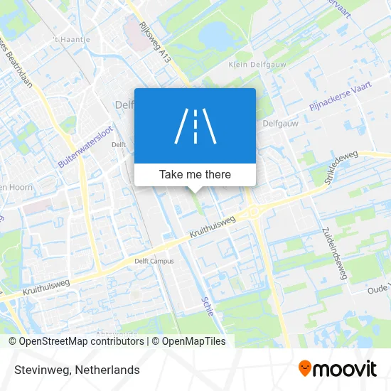 Stevinweg Karte