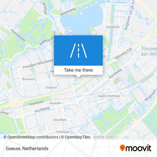 Geeuw map