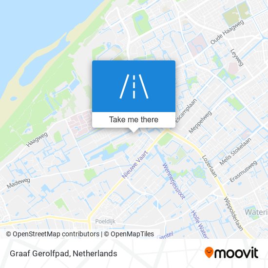 Graaf Gerolfpad map