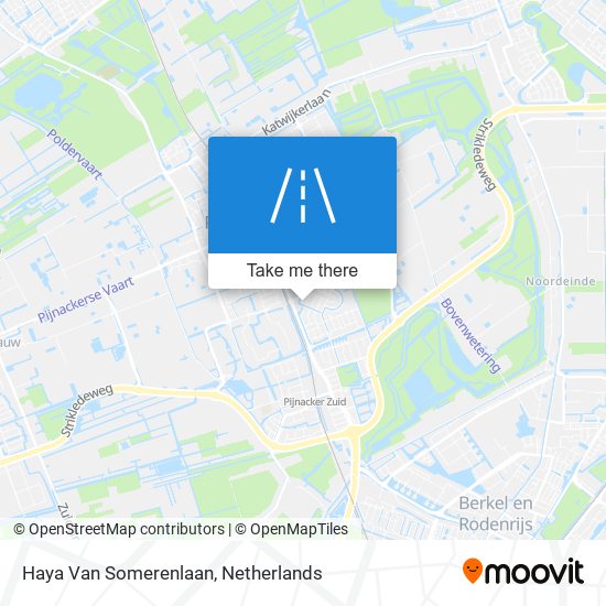 Haya Van Somerenlaan map