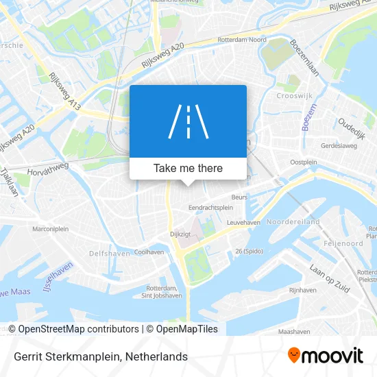 Gerrit Sterkmanplein map
