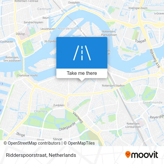 Ridderspoorstraat Karte