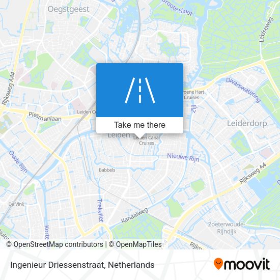 Ingenieur Driessenstraat map