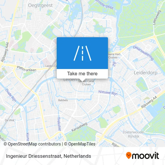 Ingenieur Driessenstraat map
