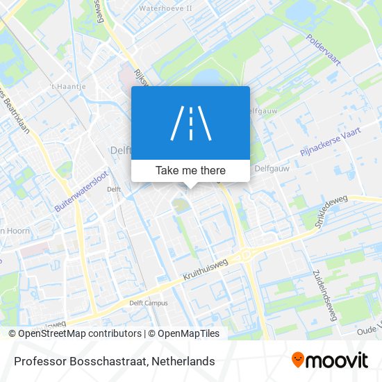 Professor Bosschastraat map