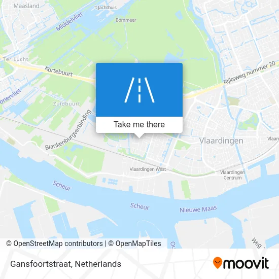 Gansfoortstraat map