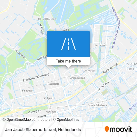Jan Jacob Slauerhoffstraat map
