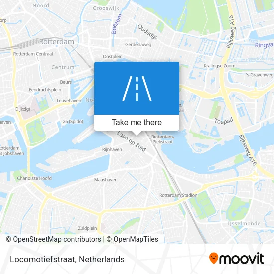 Locomotiefstraat map
