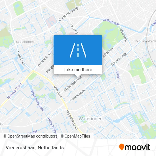 Vrederustlaan map