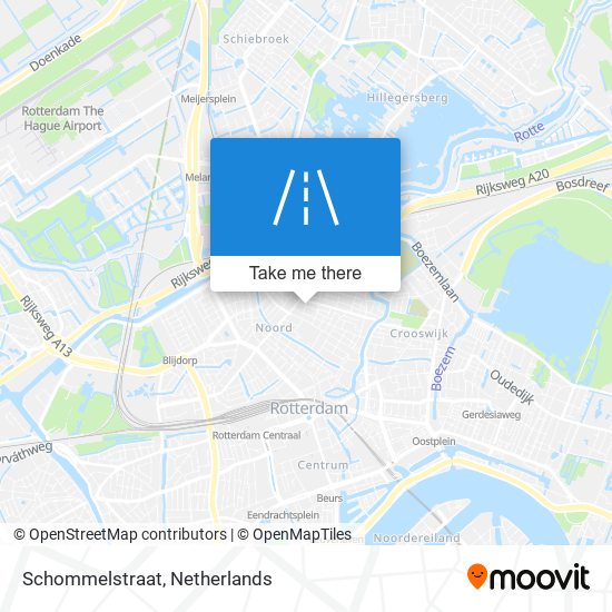Schommelstraat Karte