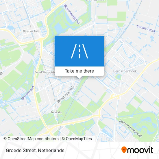 Groedestraat map