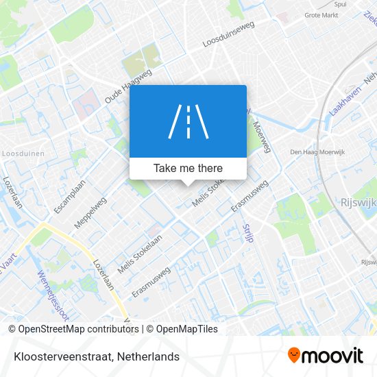 Kloosterveenstraat map
