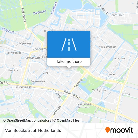 Van Beeckstraat map