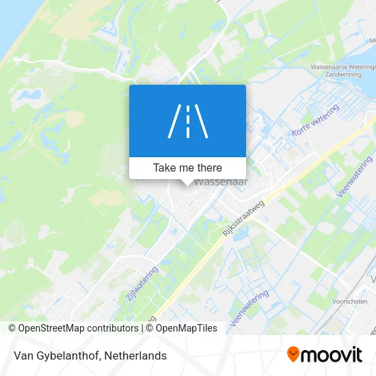 Van Gybelanthof map