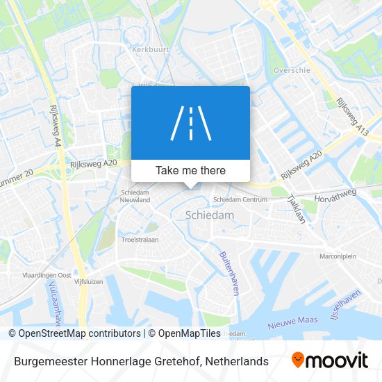Burgemeester Honnerlage Gretehof map
