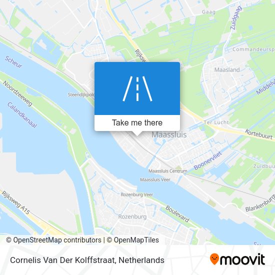 Cornelis Van Der Kolffstraat map
