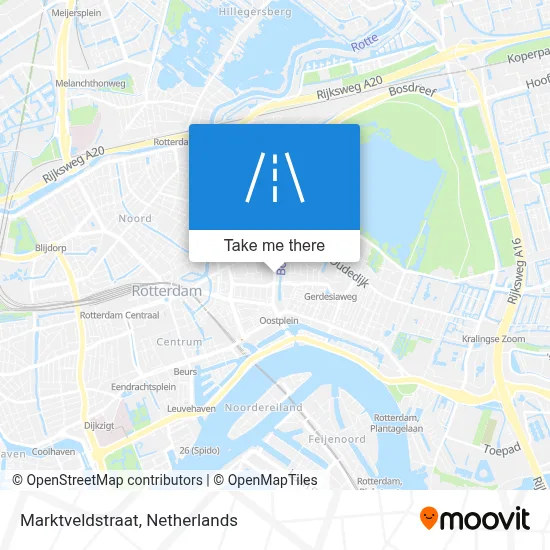Marktveldstraat map