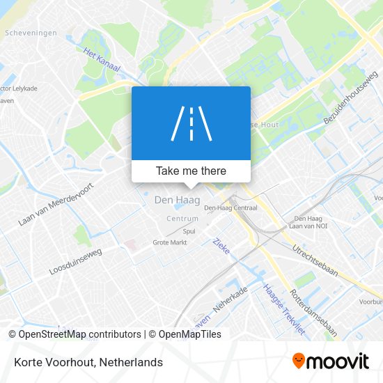 Korte Voorhout map