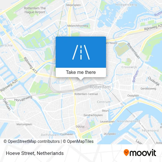 Hoevestraat map